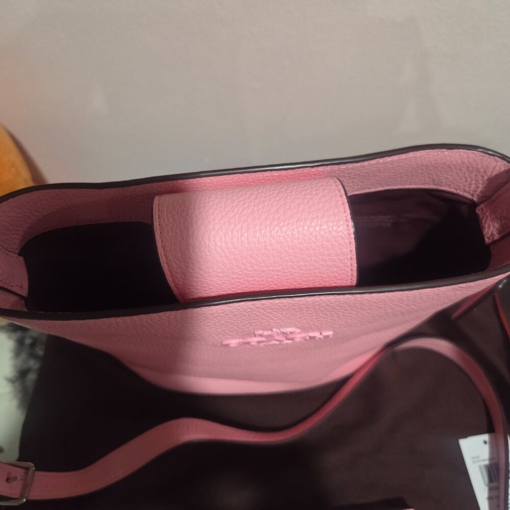 Pink Leather Coach bag and wallet - Picture 8 of 16